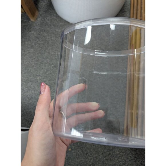 Rubbermaid Servin' Saver 1.32 Qt Food Clear Oval Container White Lid #384D - Picture 4 of 5